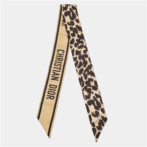 dior mizza scarf cheetah